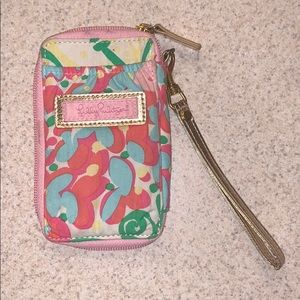 Lily Pulitzer wristlet